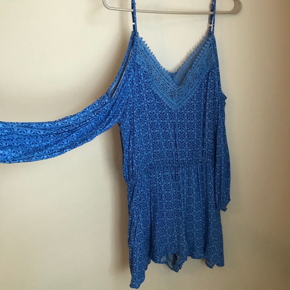 Blue Romper